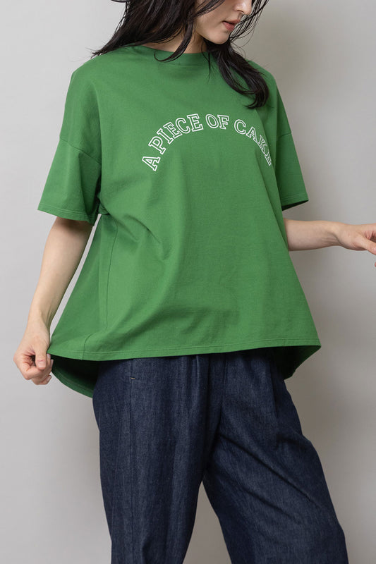 Munich ”A PIECE OF CAKE”ロゴプリントTシャツ【MN261U33】