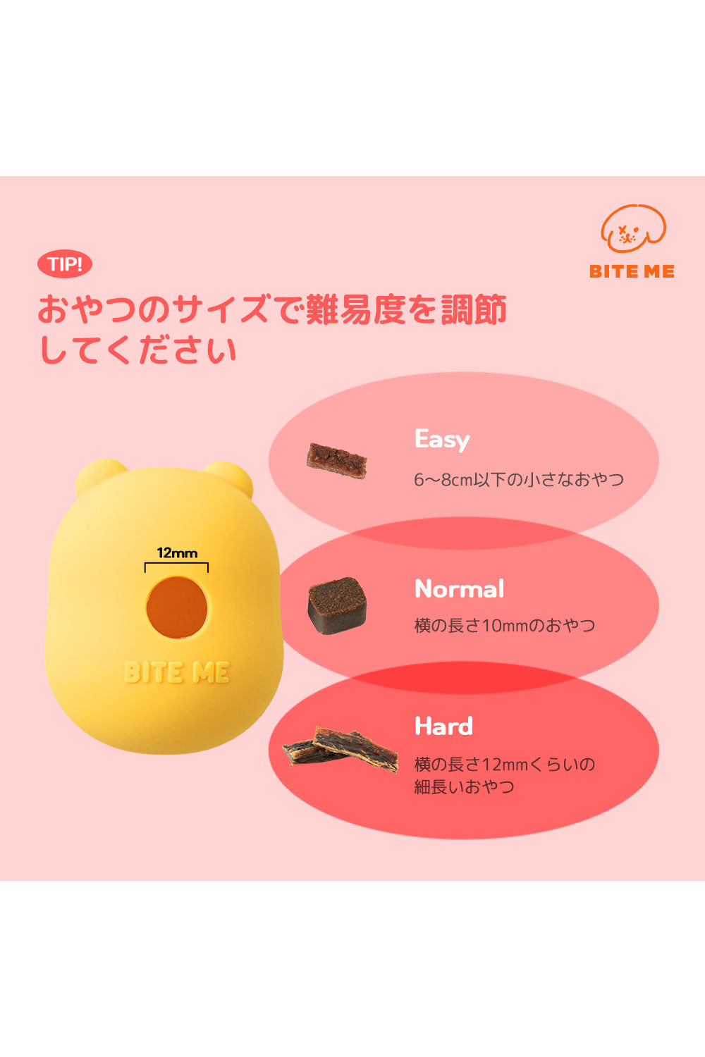 BITE ME ジェリーベア ノーズワークボールおもちゃ