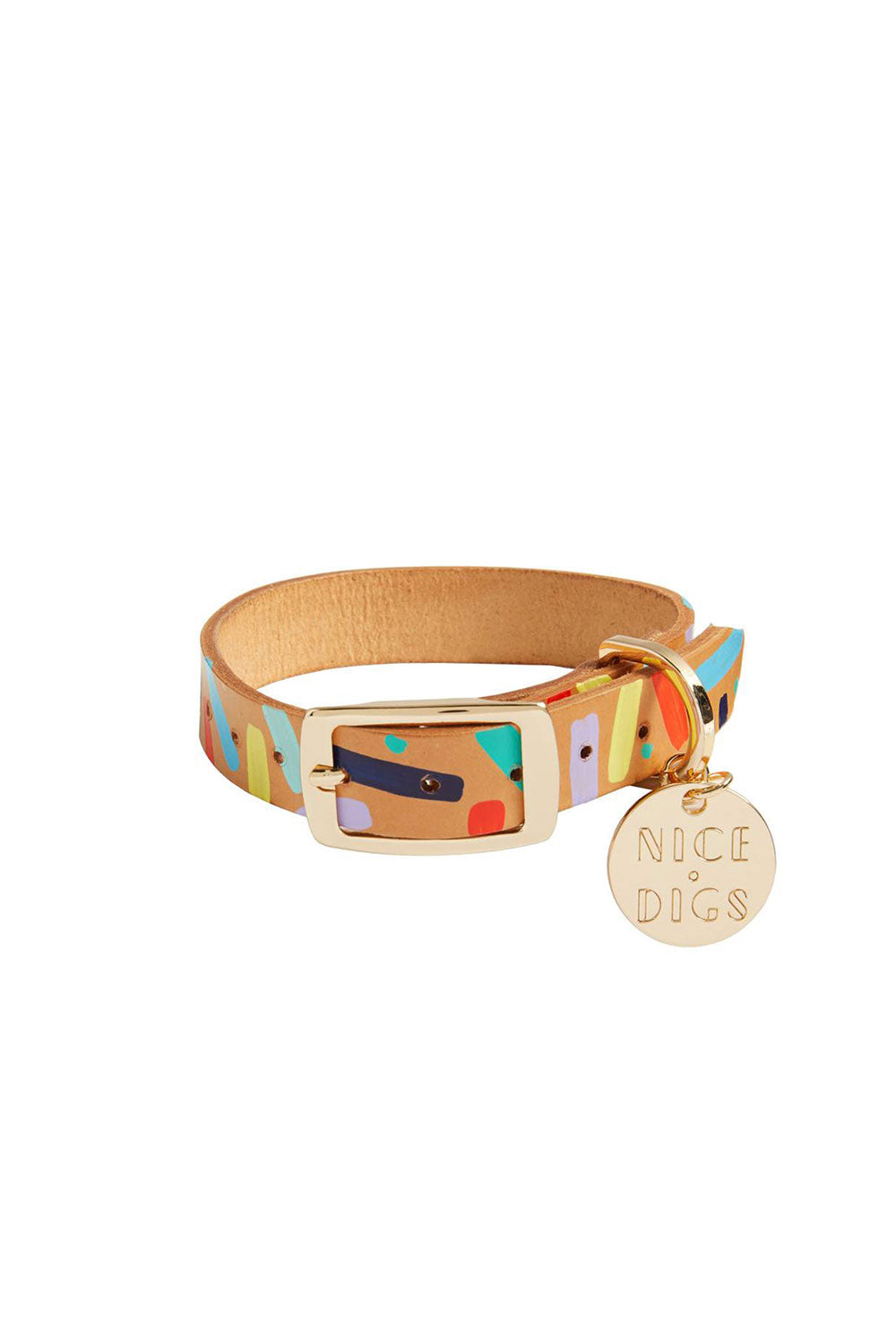 NICE DIGS CONFETTI DOG COLLAR