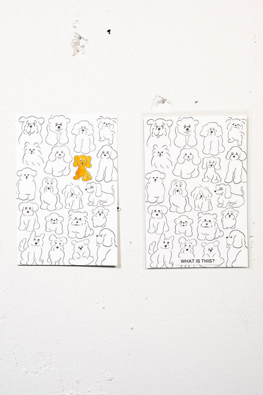 WIT doggy friends message card