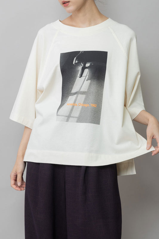 Munich コットンジャージフォトプリントTシャツ【MN261U22】
