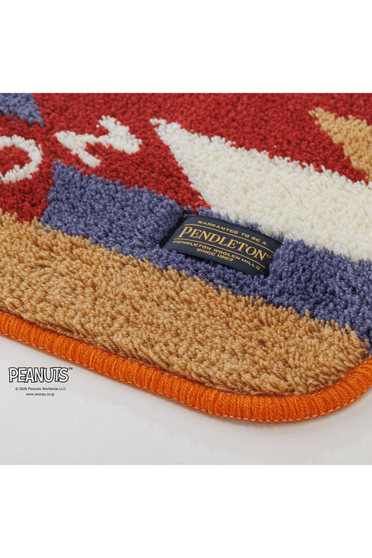 <PENDLETON×PEANUTS> Tufting Rug Small Mat