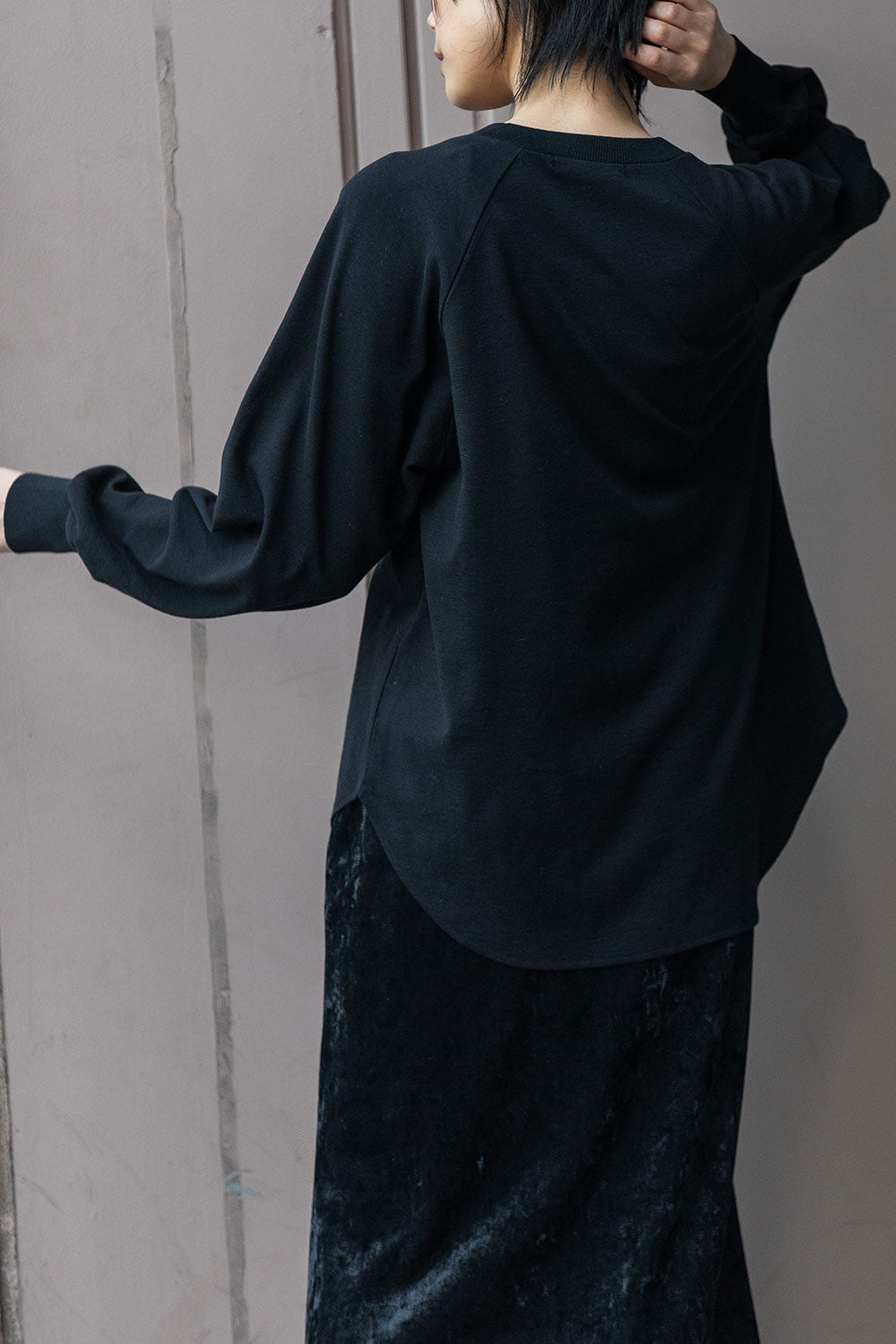 Munich ウールミックスジャージ×メッシュベロアドッキングシャツ【MN252U16】