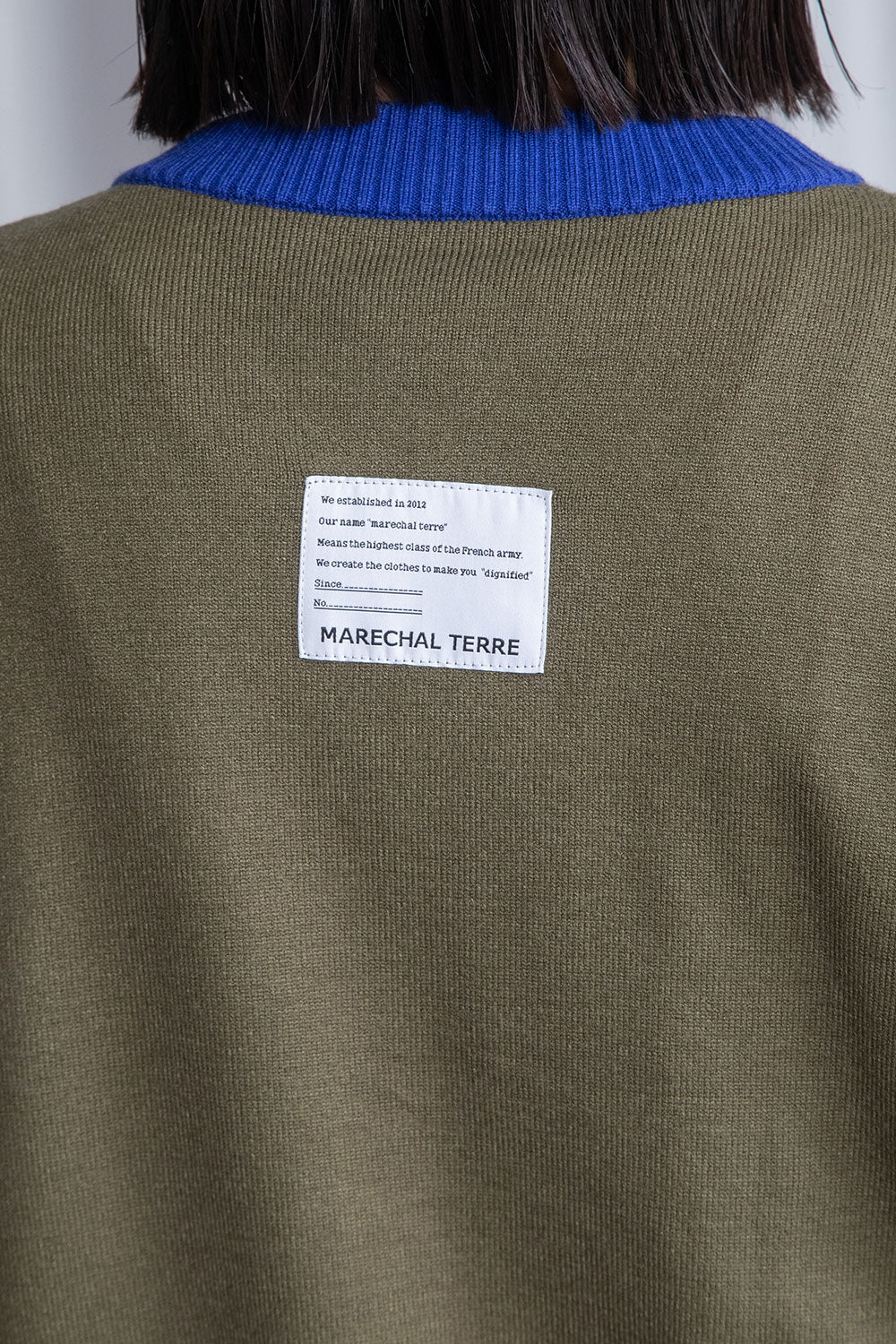 MARECHAL TERRE ミリタリーショートカーディガン【ZMT256KN604】