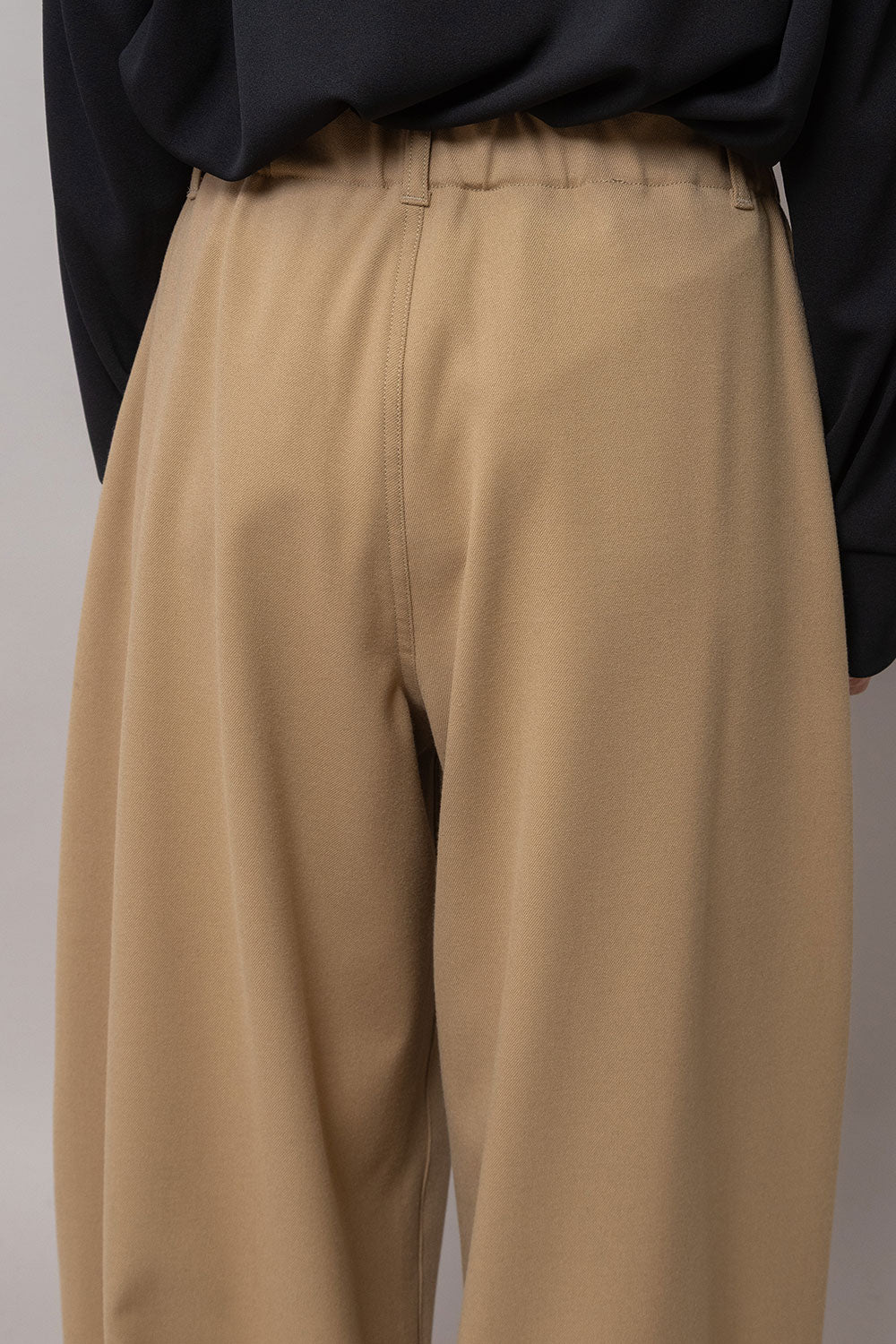Munich スポンジフランネル タックバレルパンツ【MN262P45】