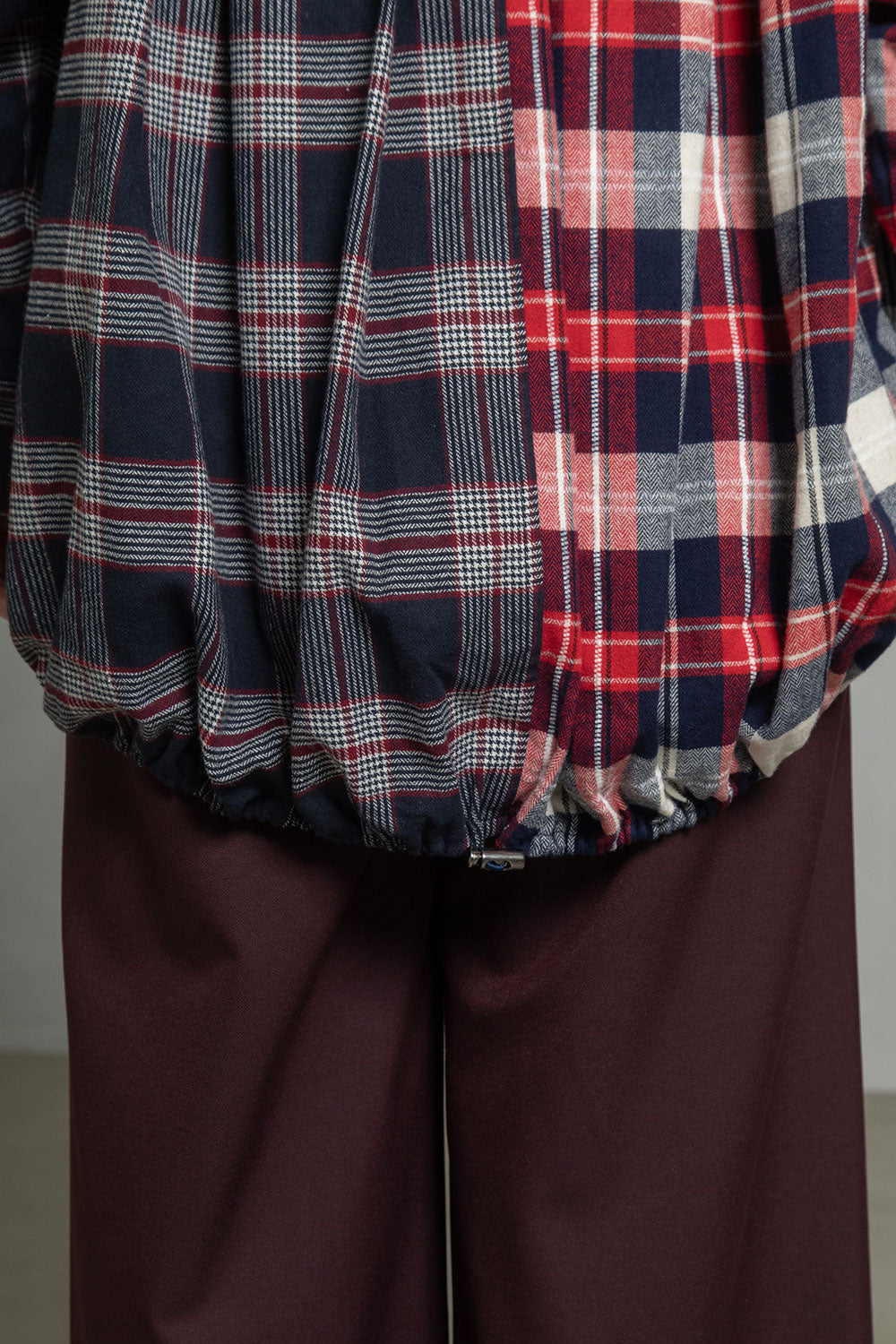 MARECHAL TERRE チェックロングシャツ【ZMT255BL508】