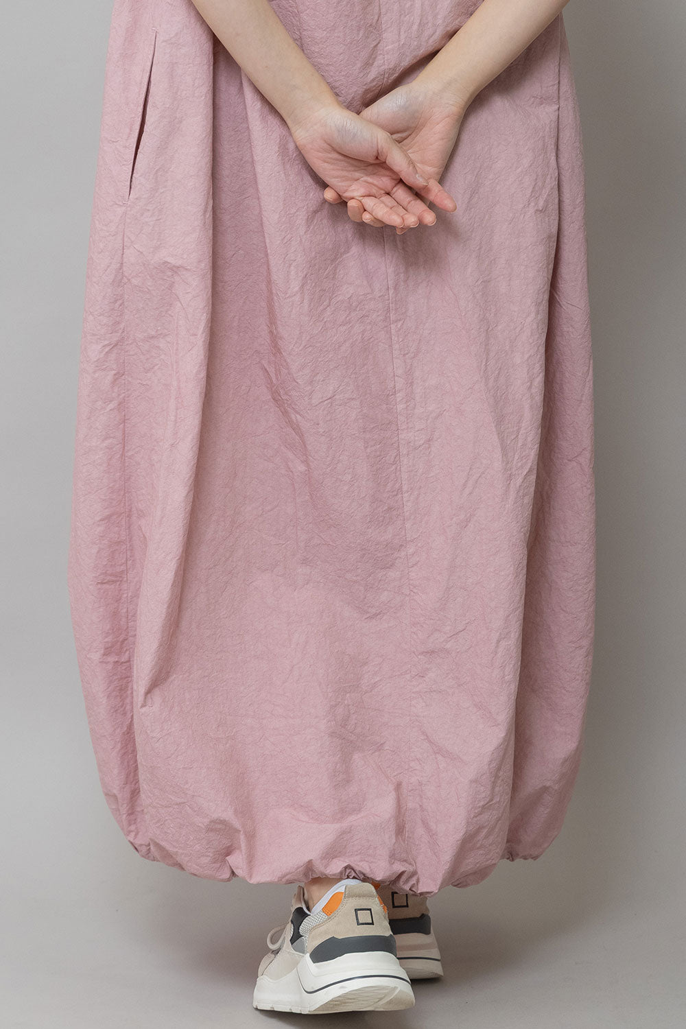 Munich コットンリネンドローストリングワンピース【MN261N28】