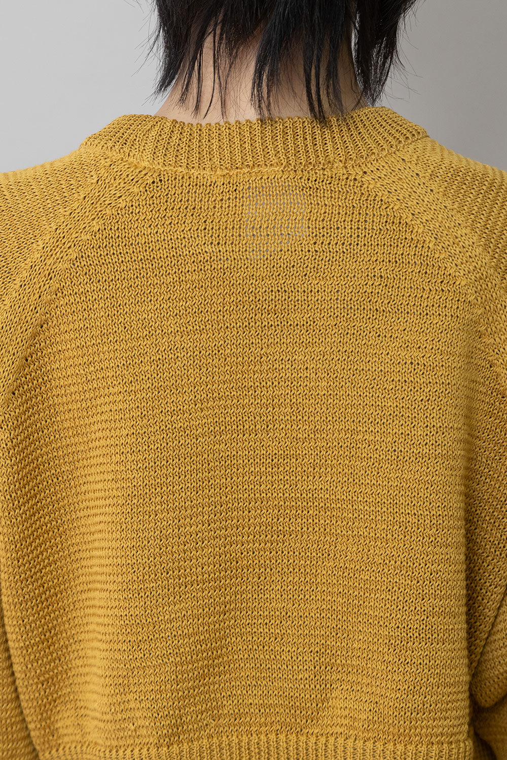 Munich コットンニットバックベルトディテールプルオーバー【MN261K16】