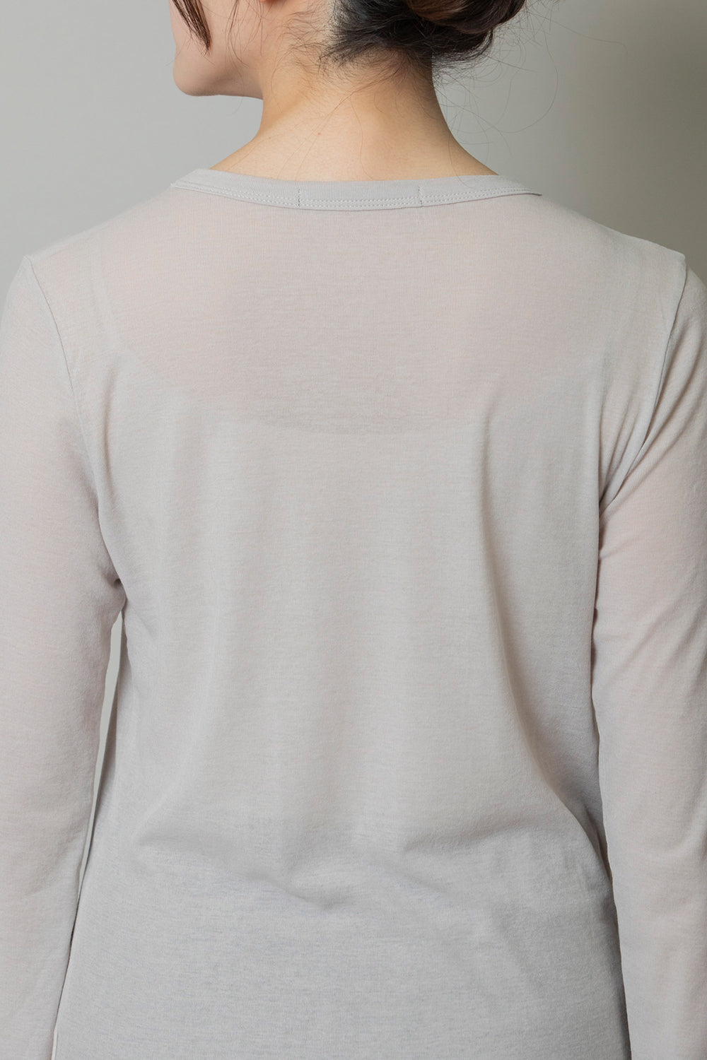 Munich シアーストレッチリブクルーネックプルオーバー【MN242U17】