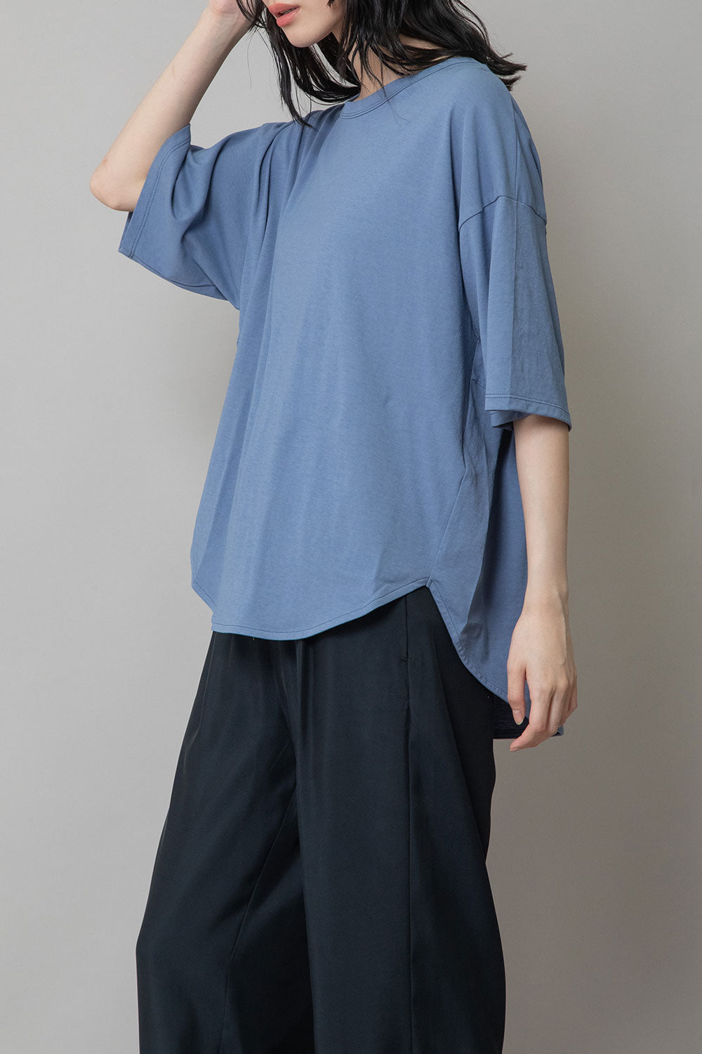 Munich ラウンドヘムTシャツ【MN251U12】