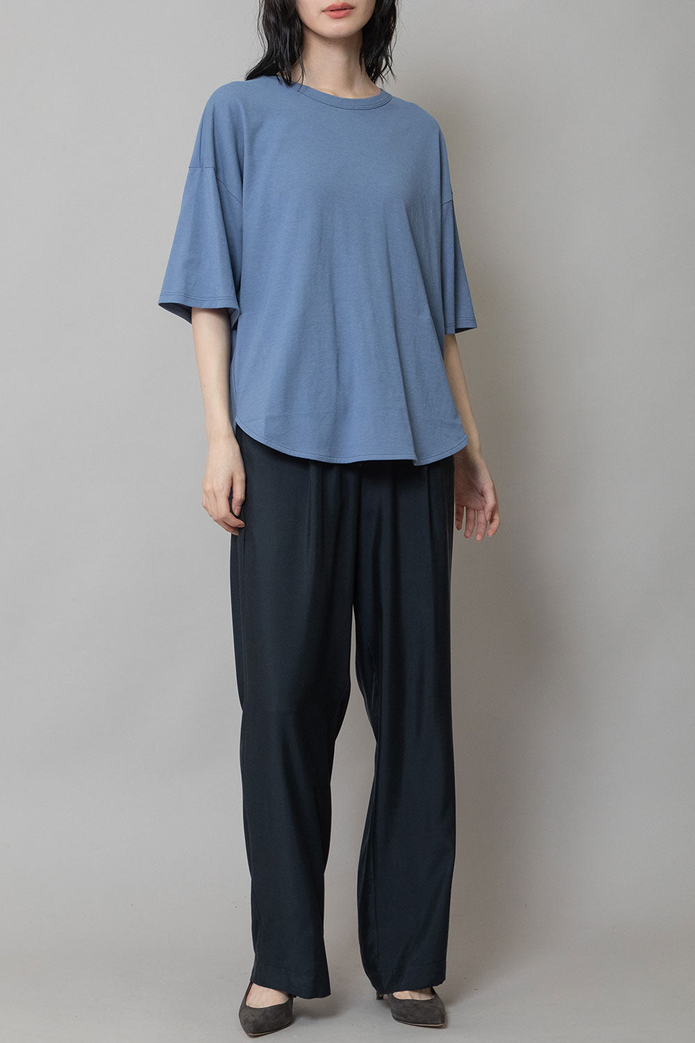 Munich ラウンドヘムTシャツ【MN251U12】