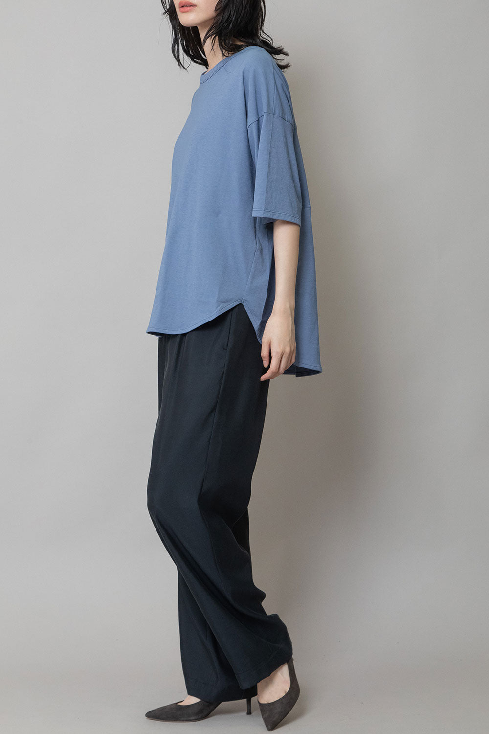 Munich ラウンドヘムTシャツ【MN251U12】