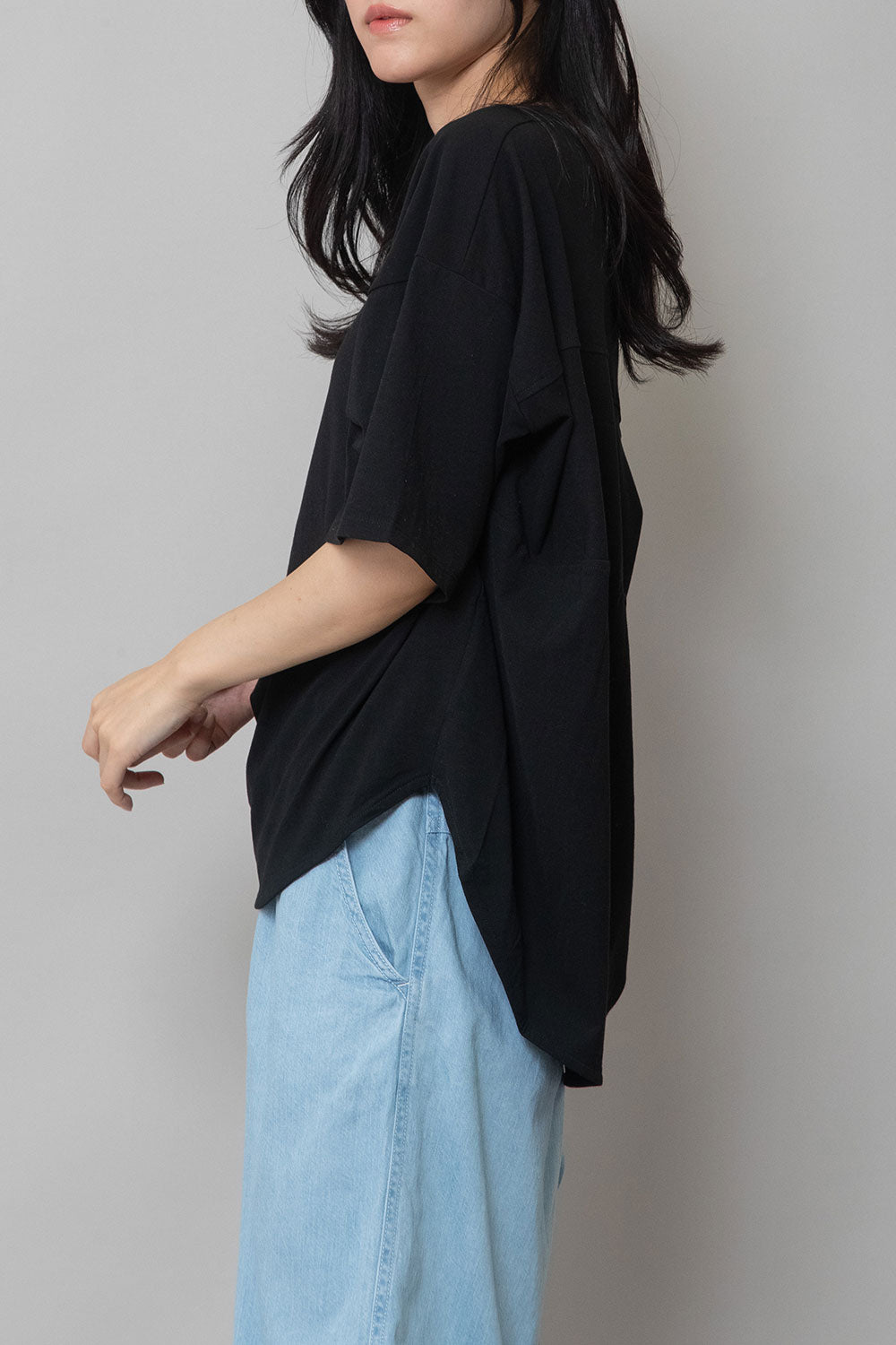 Munich ラウンドヘムTシャツ【MN251U12】