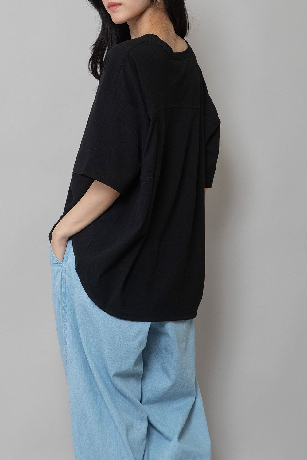 Munich ラウンドヘムTシャツ【MN251U12】