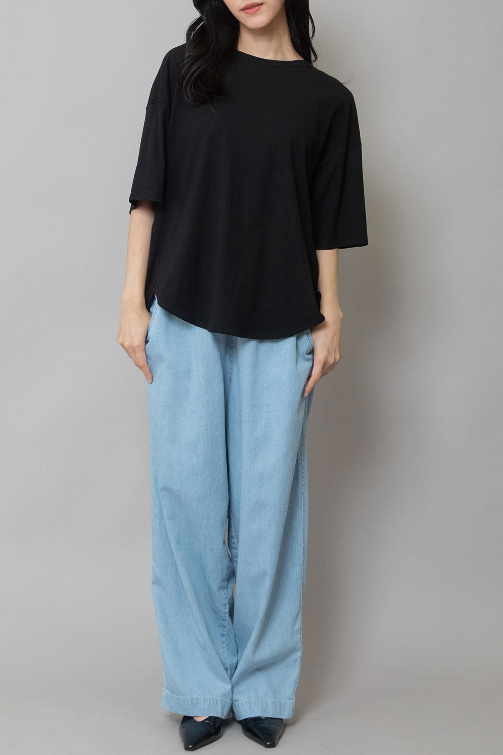 Munich ラウンドヘムTシャツ【MN251U12】