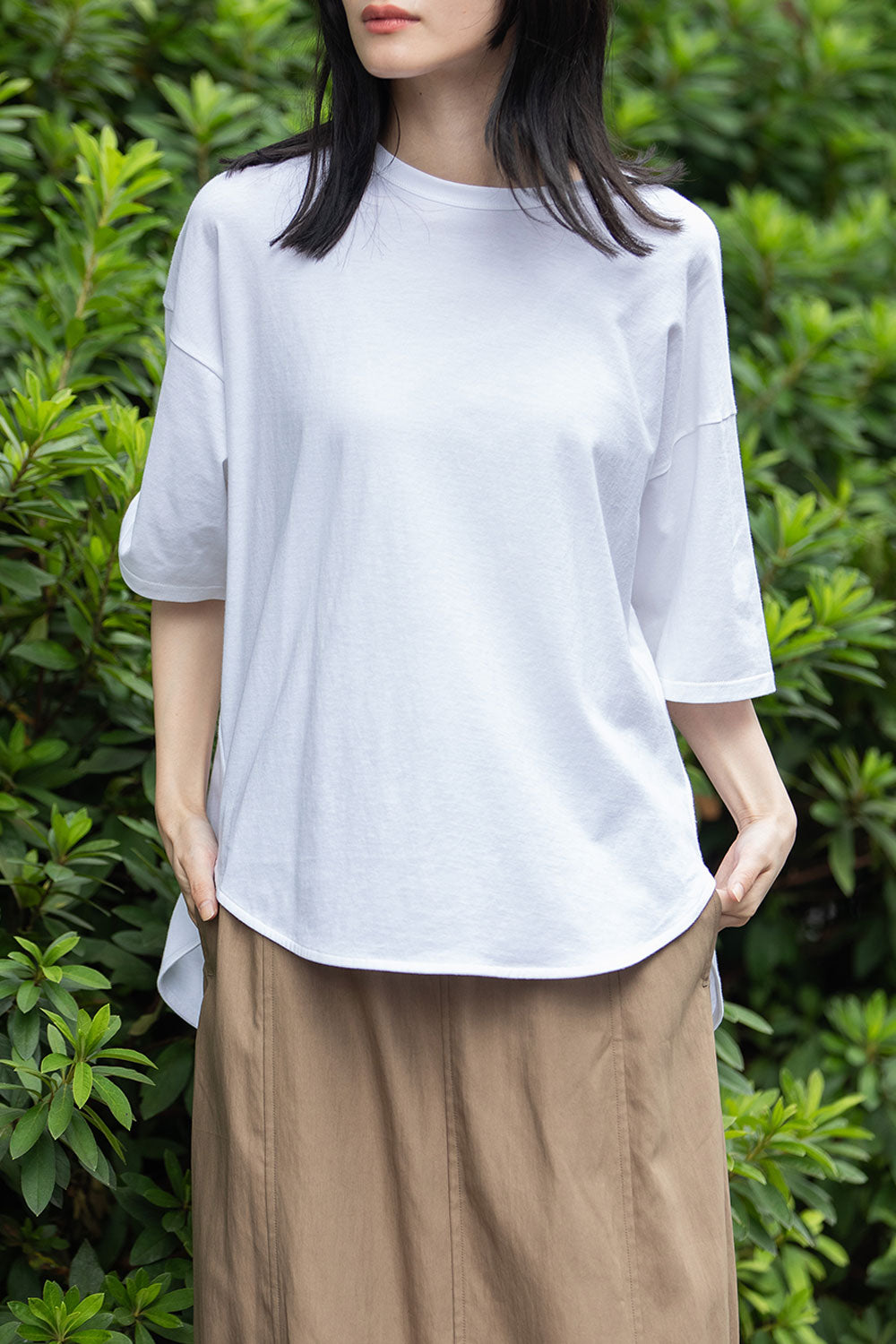 Munich ラウンドヘムTシャツ【MN251U12】