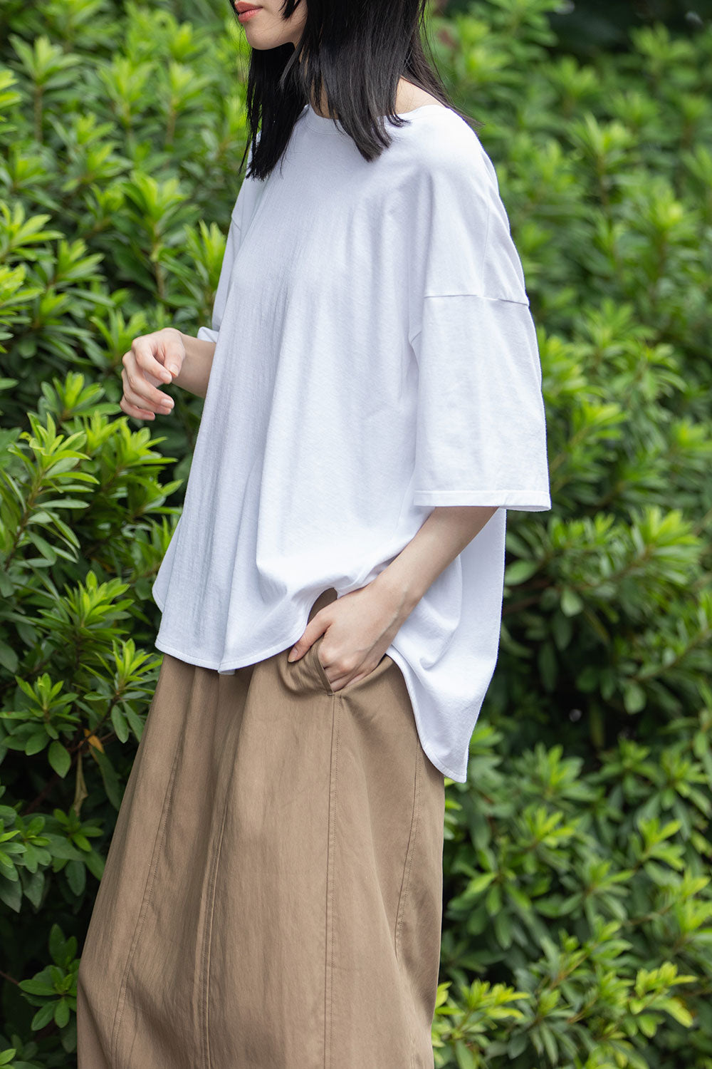 Munich ラウンドヘムTシャツ【MN251U12】