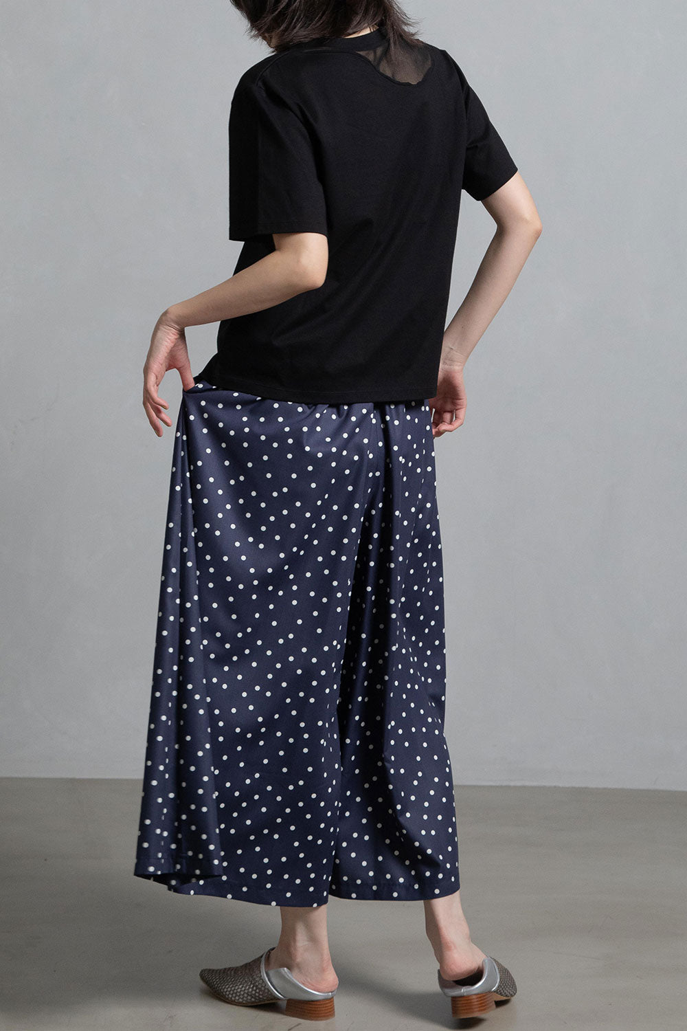 MARECHAL TERRE 部分メッシュTシャツ【ZMT252CT132】