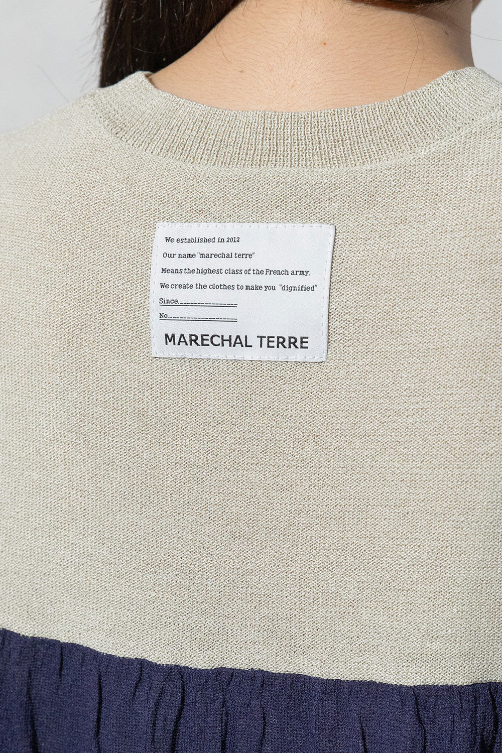 MARECHAL TERRE フリンジニット【ZMT254KN702】