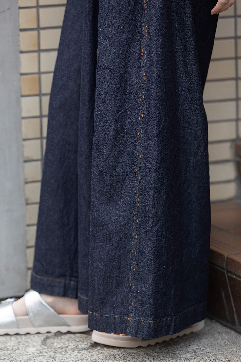 Munich 6ozスラブデニムワイドパンツ【MN252P23】