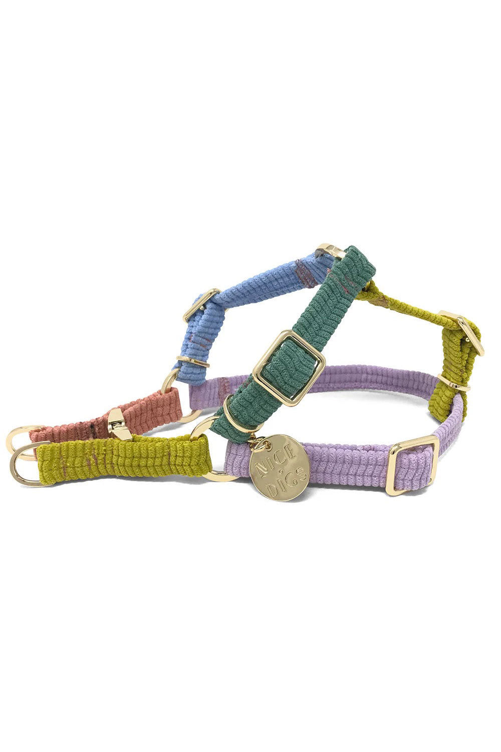 NICE DIGS CORD NON-PULL DOG HARNESS
