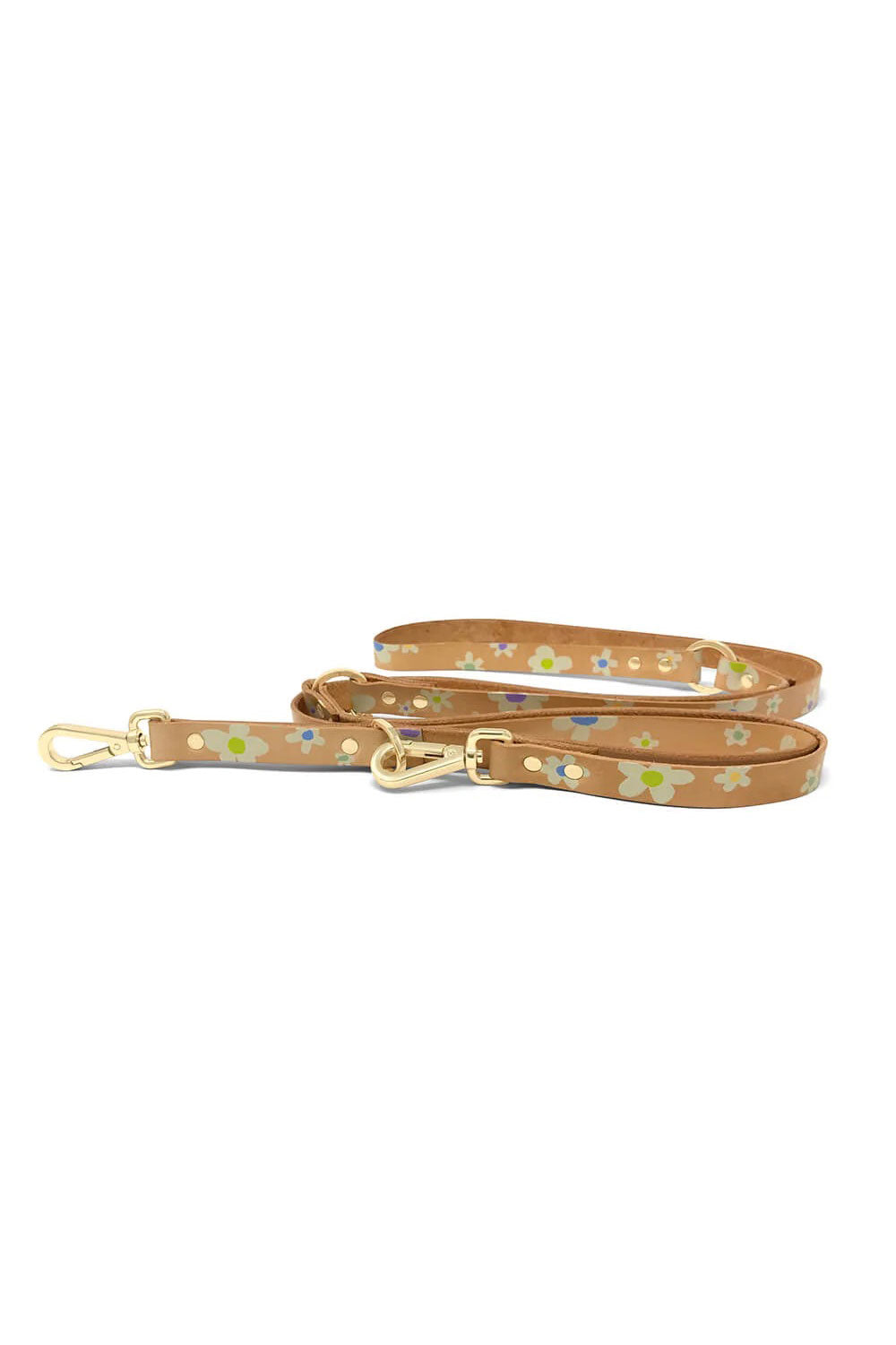 NICE DIGS POSIE LEATHER ADJUSTABLE LEASH
