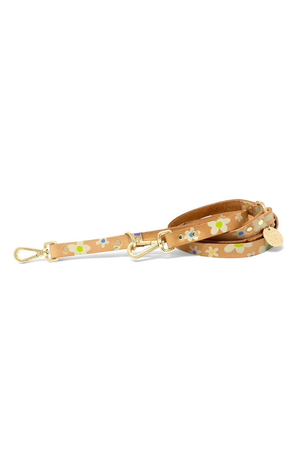 NICE DIGS POSIE LEATHER ADJUSTABLE LEASH