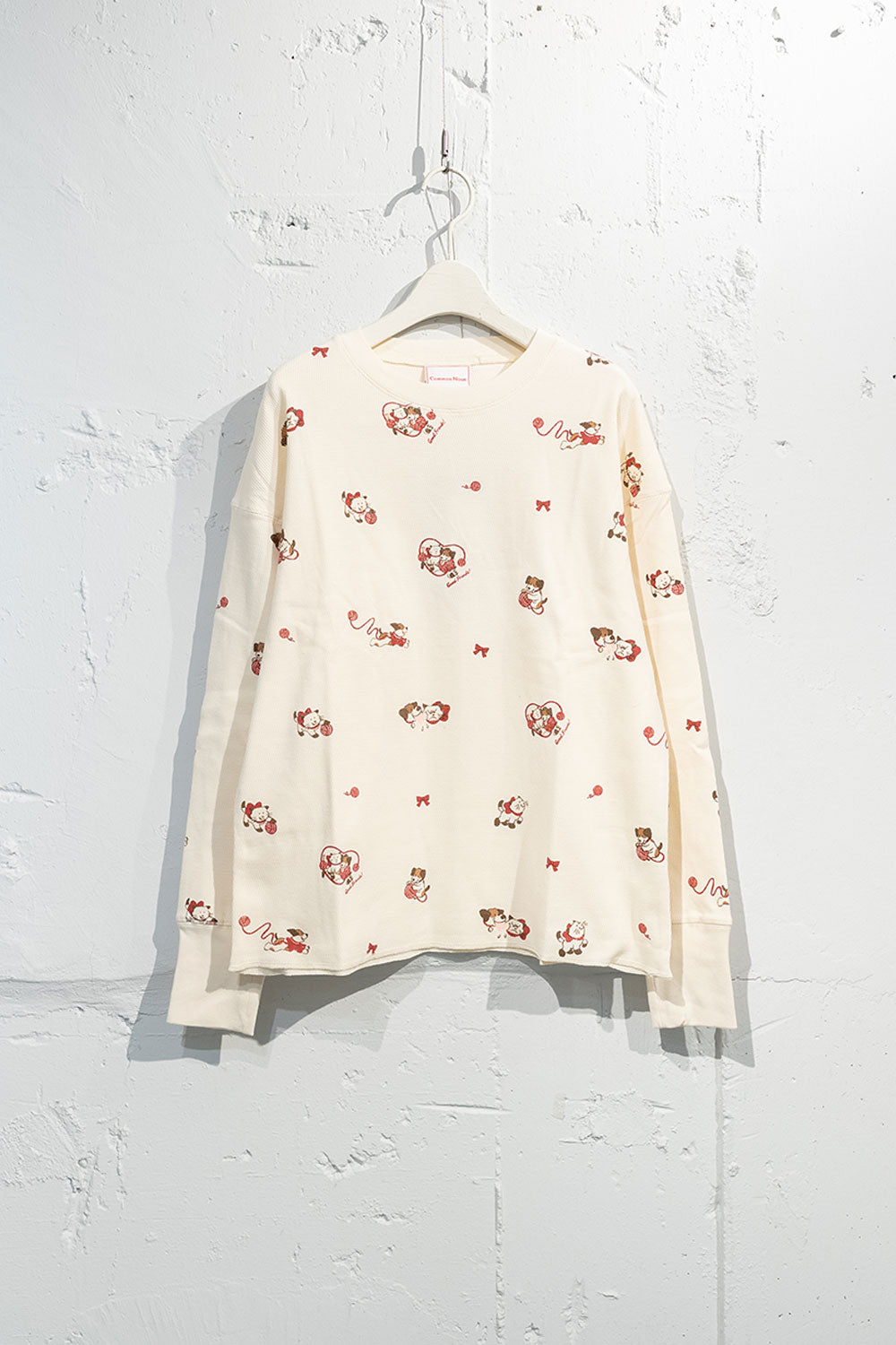 Common Noun "CAT"&"DOG" Midori Nakajima サーマルトップス