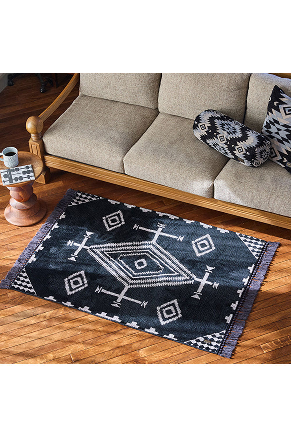 PENDLETON Knitting Large Mat with Fringe MC078