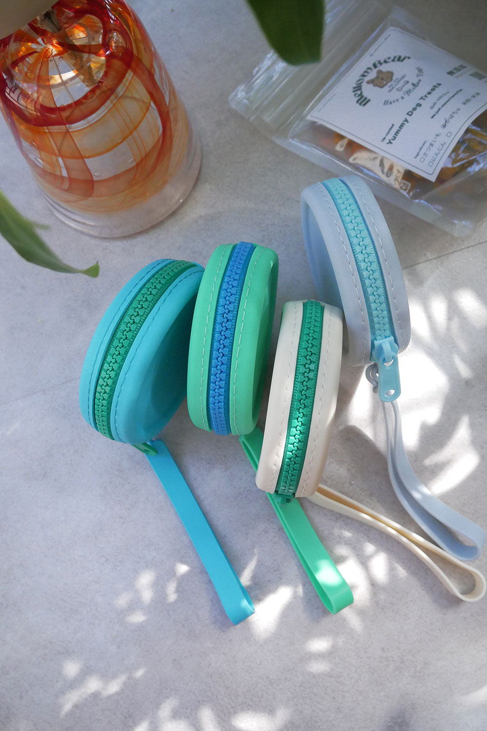 mellowbear Washable Treats holder - Cream / Green