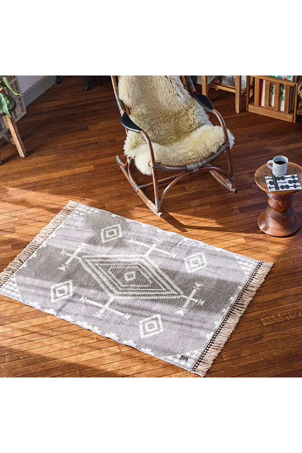 PENDLETON Knitting Large Mat with Fringe MC078