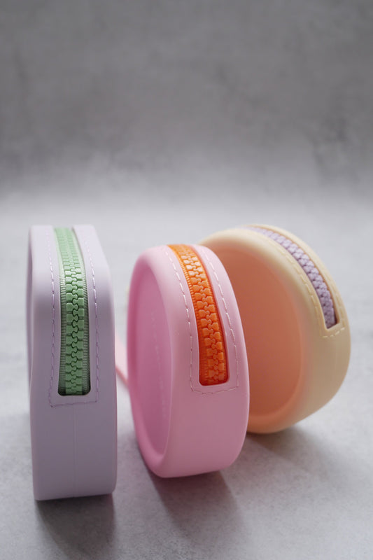 mellowbear Washable Treats holder - Baby Pink / Orange