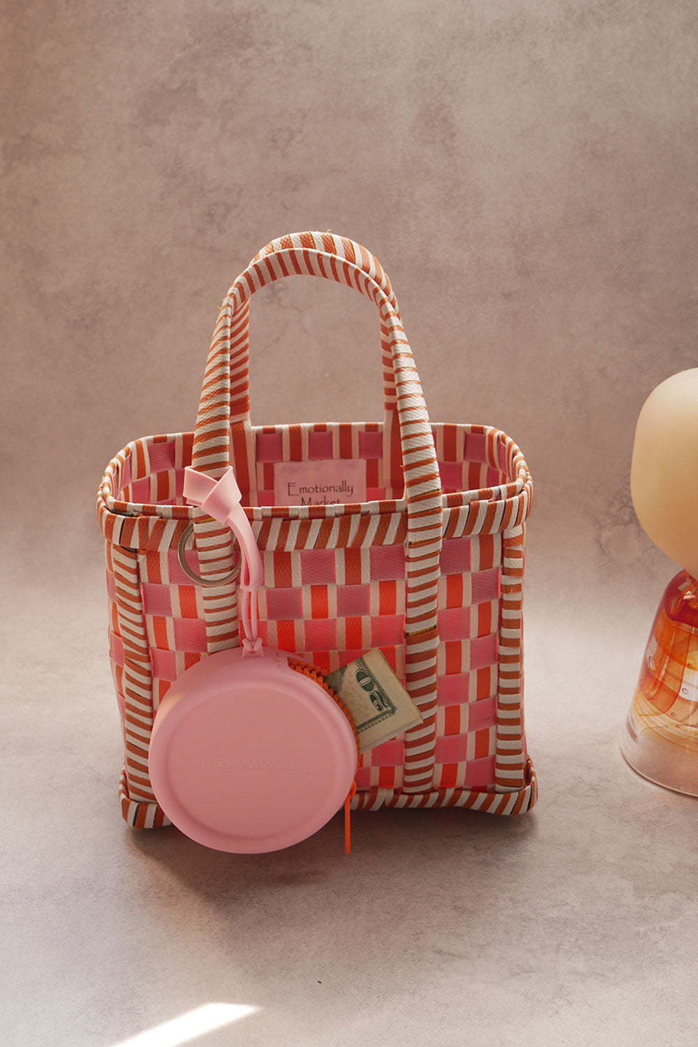 mellowbear Washable Treats holder - Baby Pink / Pink