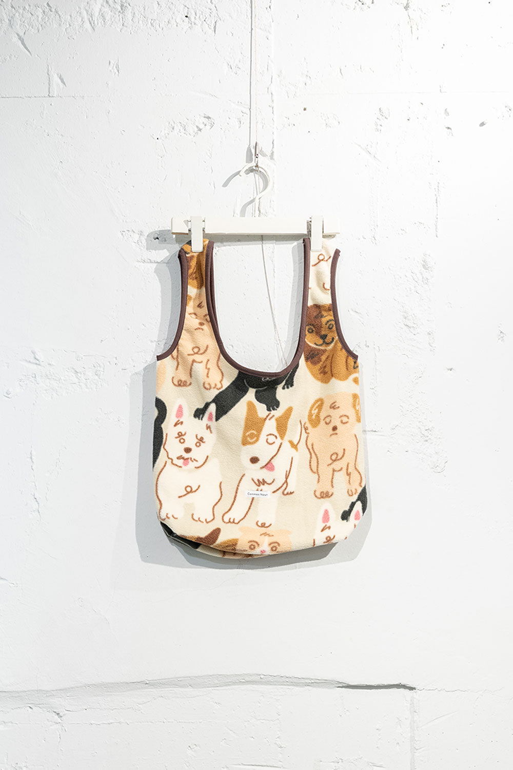 Common Noun "CAT"&"DOG" norahi フリースバッグ
