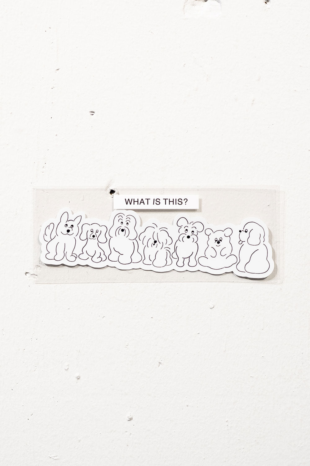 WIT doggy friends sticker