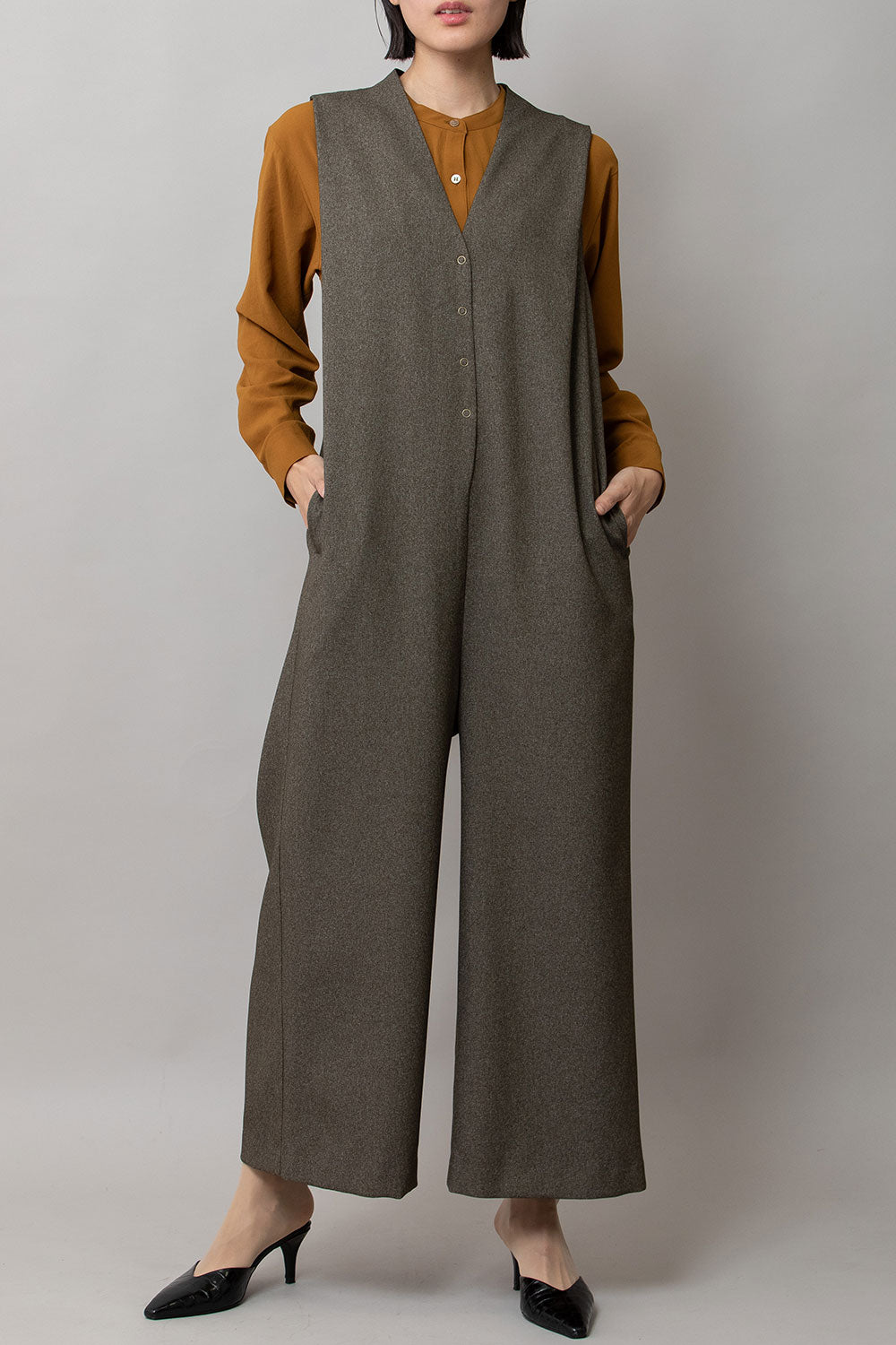 Munich メランジツイルコンビネゾン【MN252N63】