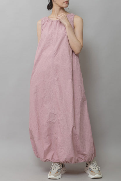 Munich コットンリネンドローストリングワンピース【MN261N28】