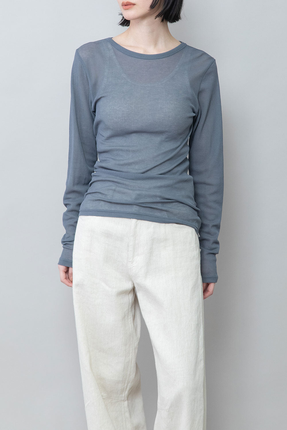 Munich シアークルーネックプルオーバー【MN251U13】