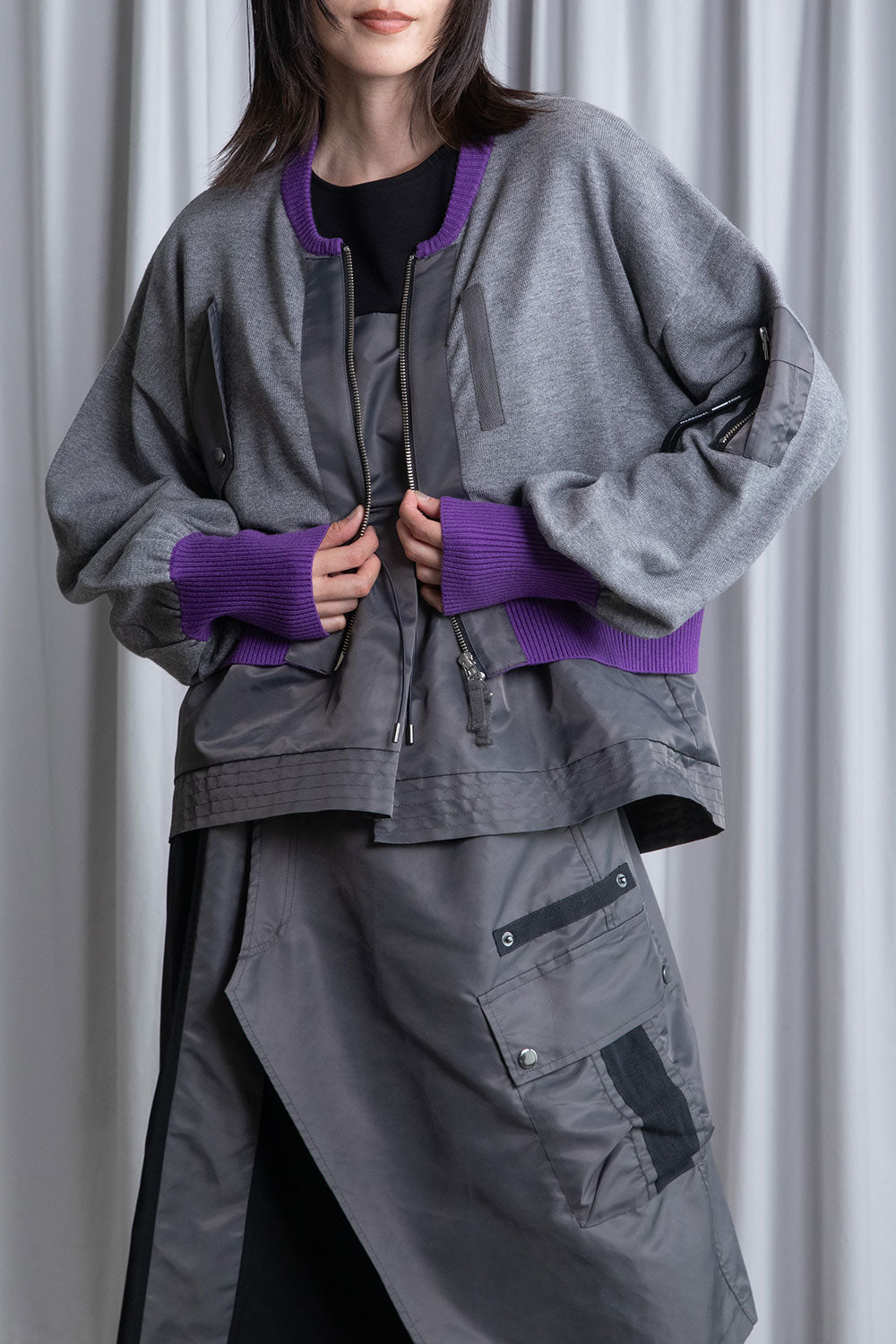 MARECHAL TERRE ダンボール×ダウンブルゾン MARECHAL TERRE｜マルシャルテルの通販 - ZOZOTOWN