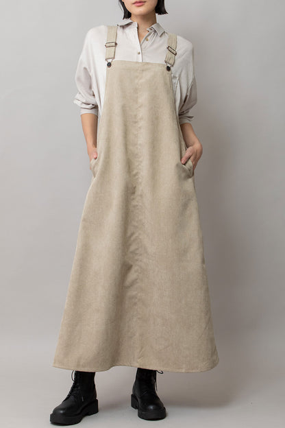 Munich ナノコーデュロイジャンパースカート【MN252N68】