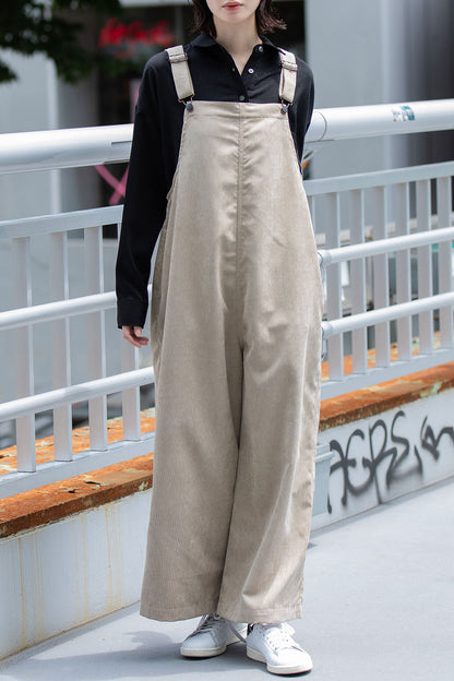 Munich ナノコーデュロイサロペット【MN252N67】