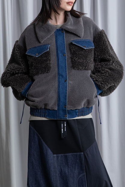 MARECHAL TERRE ボアブルゾン【ZMT256CO603】