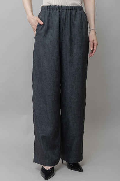 Munich ツイード調ツイル×メッシュサイドストライプパンツ【MN261P24】