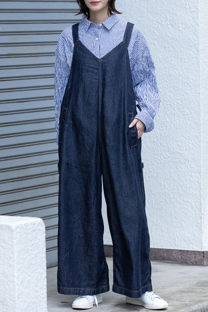 Munich コットンリヨセルデニムコンビネゾン【MN261N11】