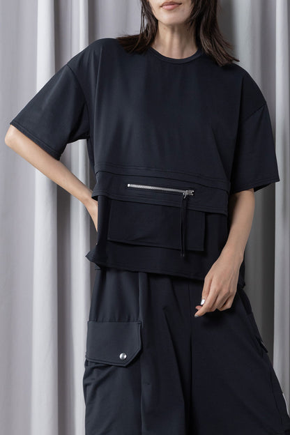 MARECHAL TERRE ラッシュガードポケットTシャツ【ZMT262CT132】