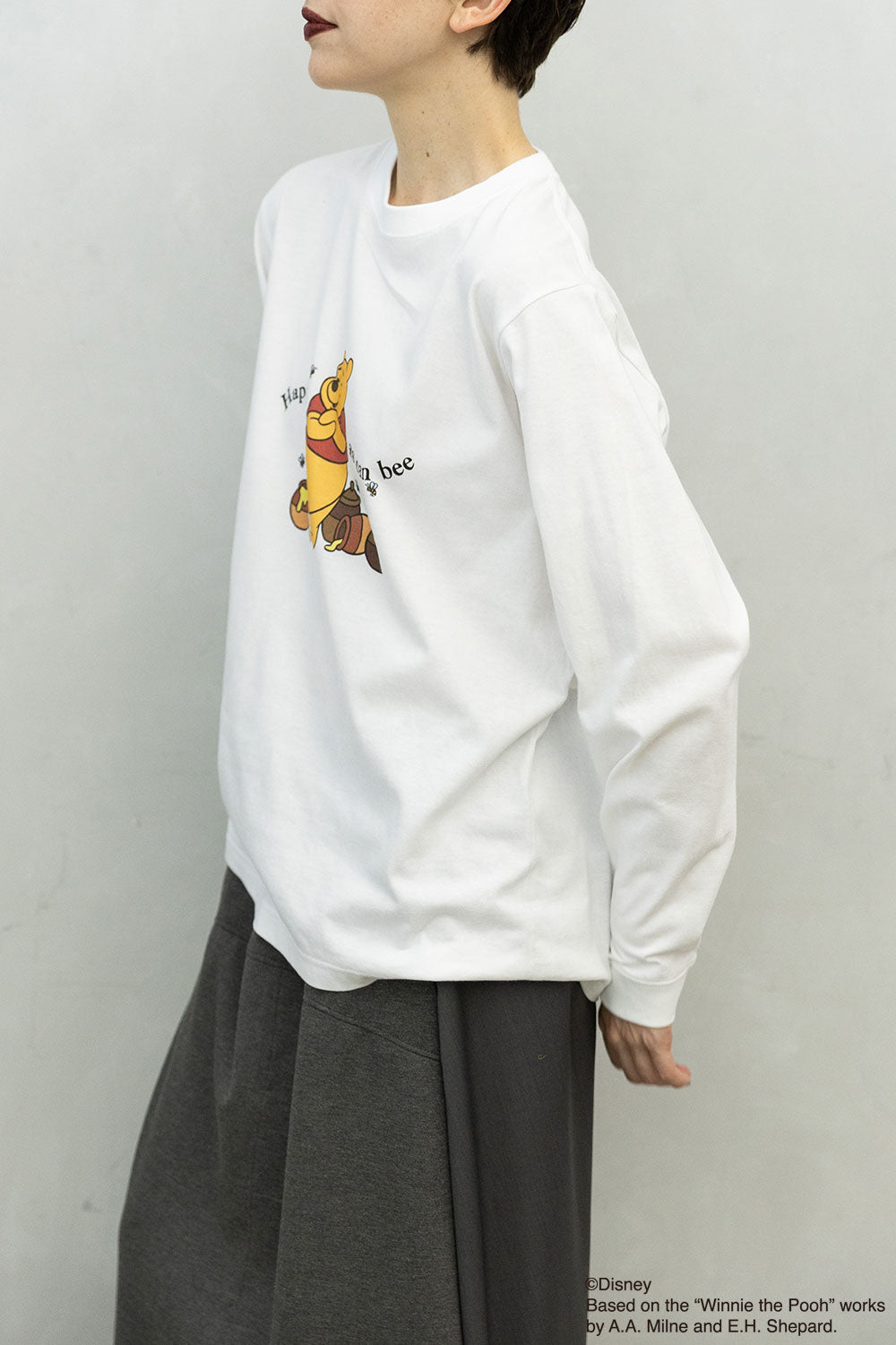 POOH × MARECHAL TERRE ロングスリーブTシャツ【ZMT265CT500】