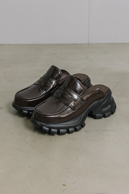 MARECHAL TERRE ミュールローファー【ZMT264SH706】