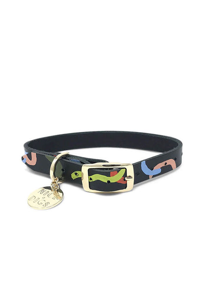 NICE DIGS MIDNIGHT MIRAGE DOG COLLAR