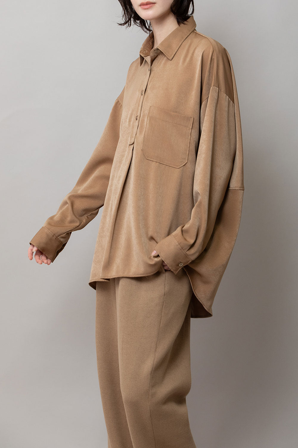 Munich ヴィンテージサテンプルオーバーシャツ【MN252T65】 – The TENT