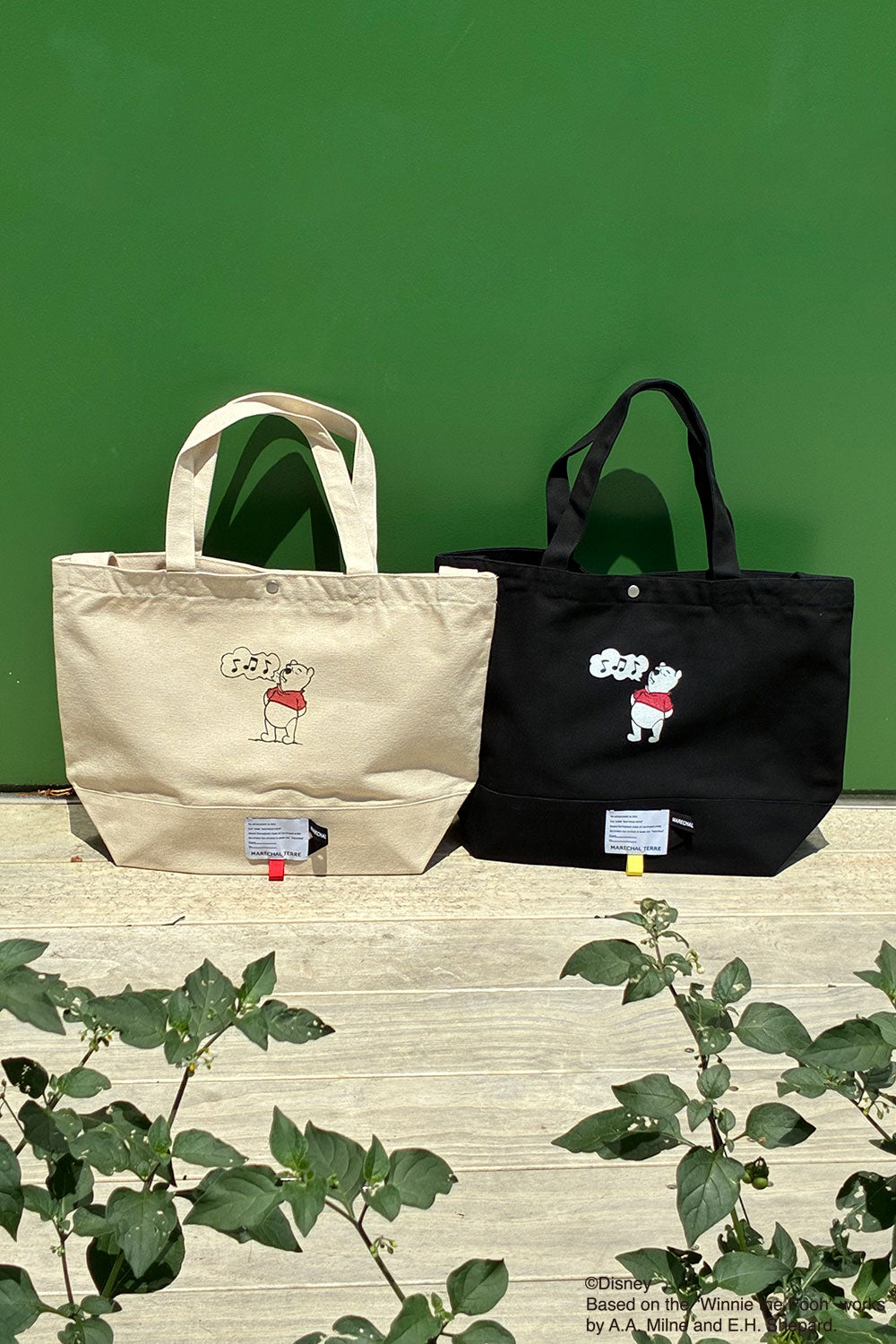 POOH × MARECHAL TERRE ショルダートートバック【ZMT265BG501】